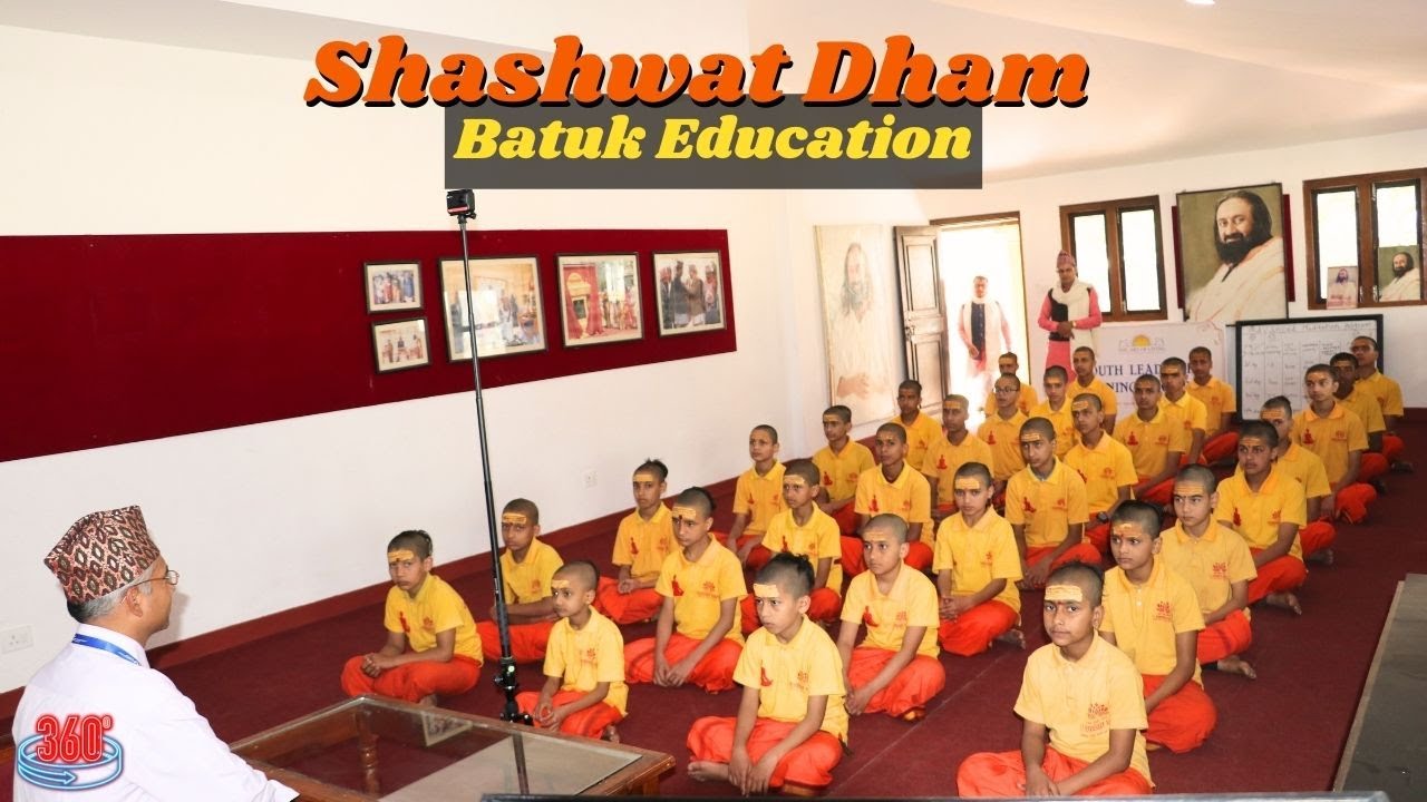 CG Shashwatdham's Batuk Education (360 Video)
