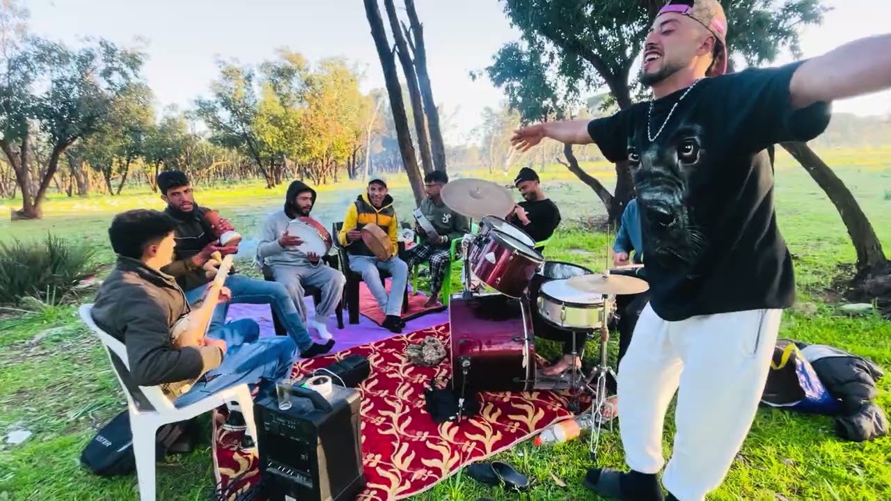 فراجة شعبية نايضة مع محسن العبدي في طبيعة