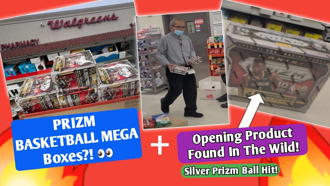 Walgreens MAJOR Sports Cards Restock! PRIZM Mega's Anyone?! + Opening Prizm Basketball Mega Box