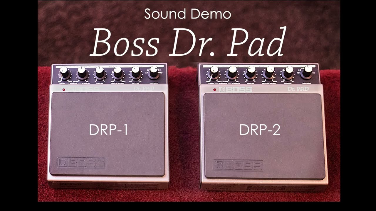 Sound Demo - Vintage Boss Dr. Pad - DRP-1 + DRP-2