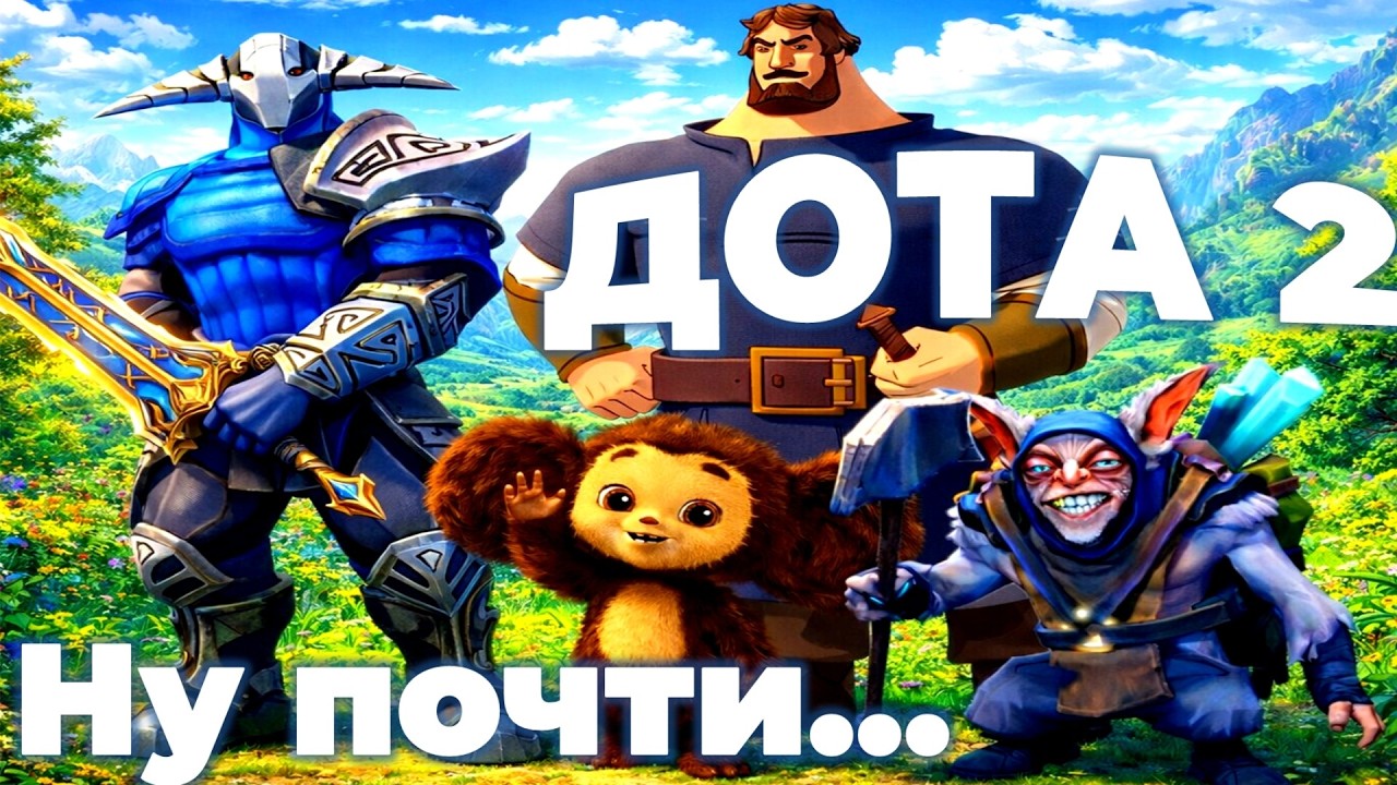 ДОТА 2, НО ТЫ В РОССИИ