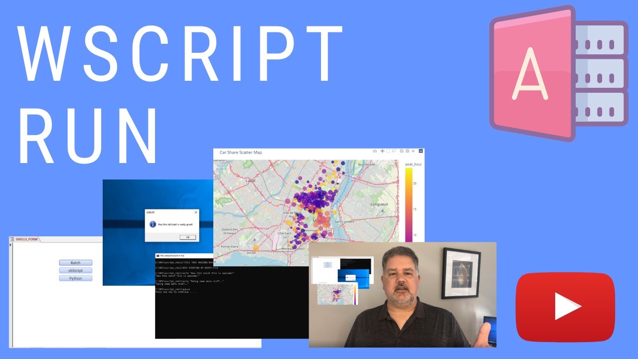 How to Run Scripts and Open Other Applications from MS Access Using VBA