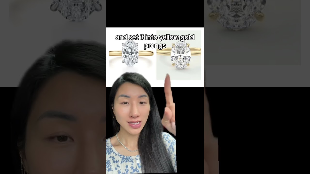 Two-tone engagement rings save you from wasting thousands💰 #engagementring #engagementrings