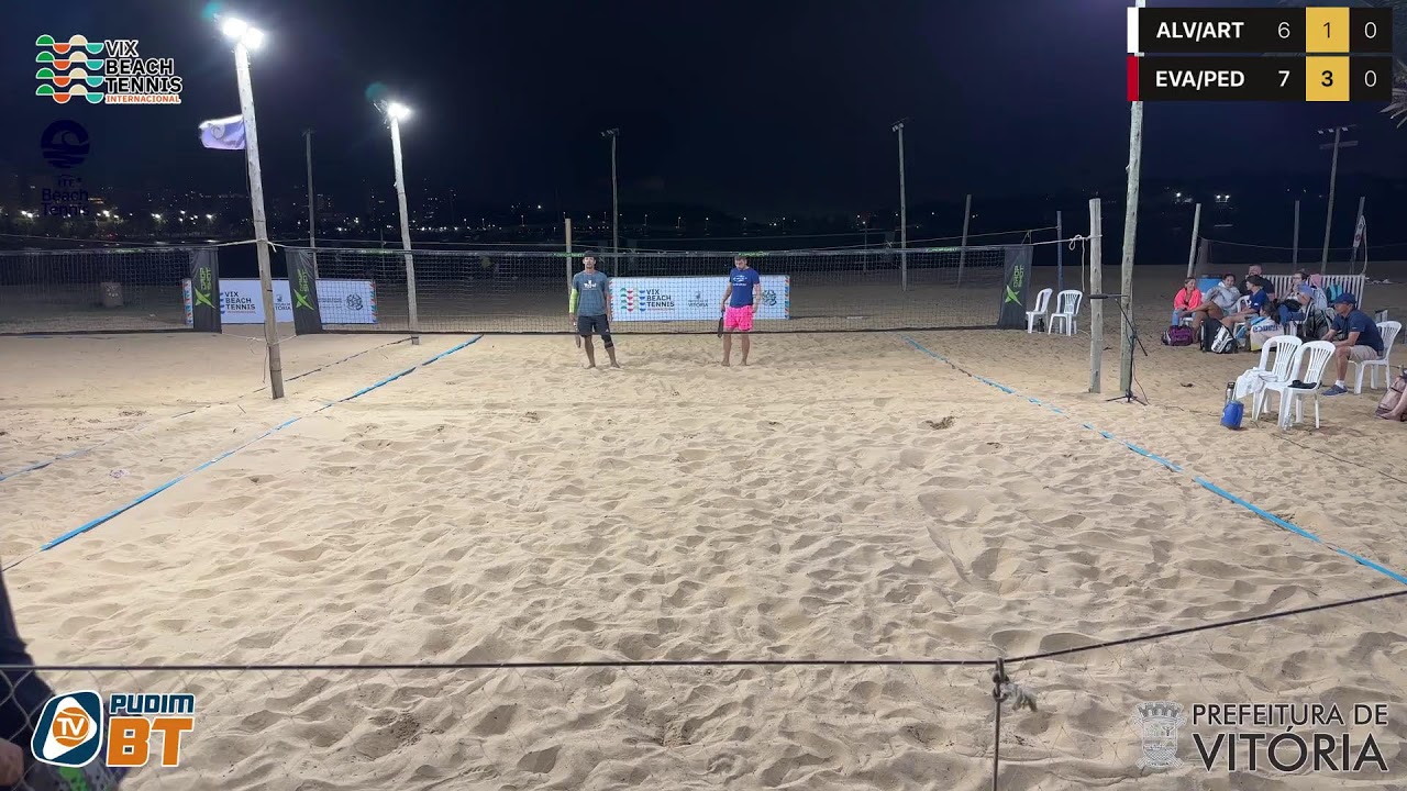 (17h)FINAL ITF BT10 - Arena Vix: Alvaro Campanharo & Arthur Moura X Evandro Rosindo & Pedro Bragança