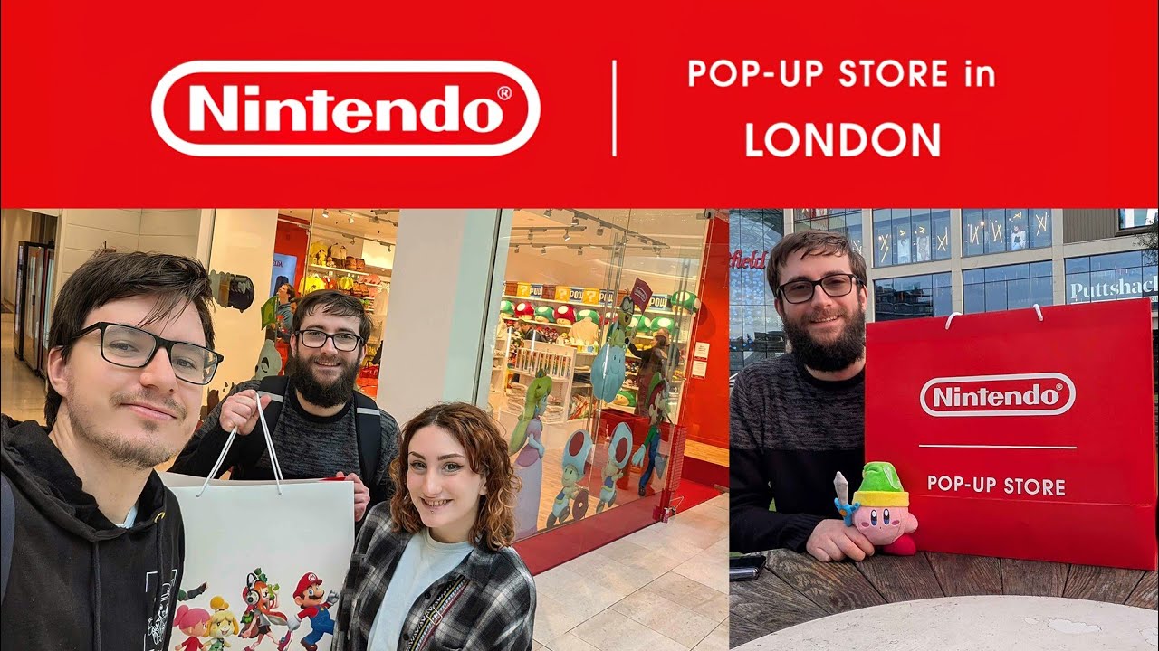Магазин Nintendo Pop-Up Store в Лондоне (13 ноября 2025 г.)