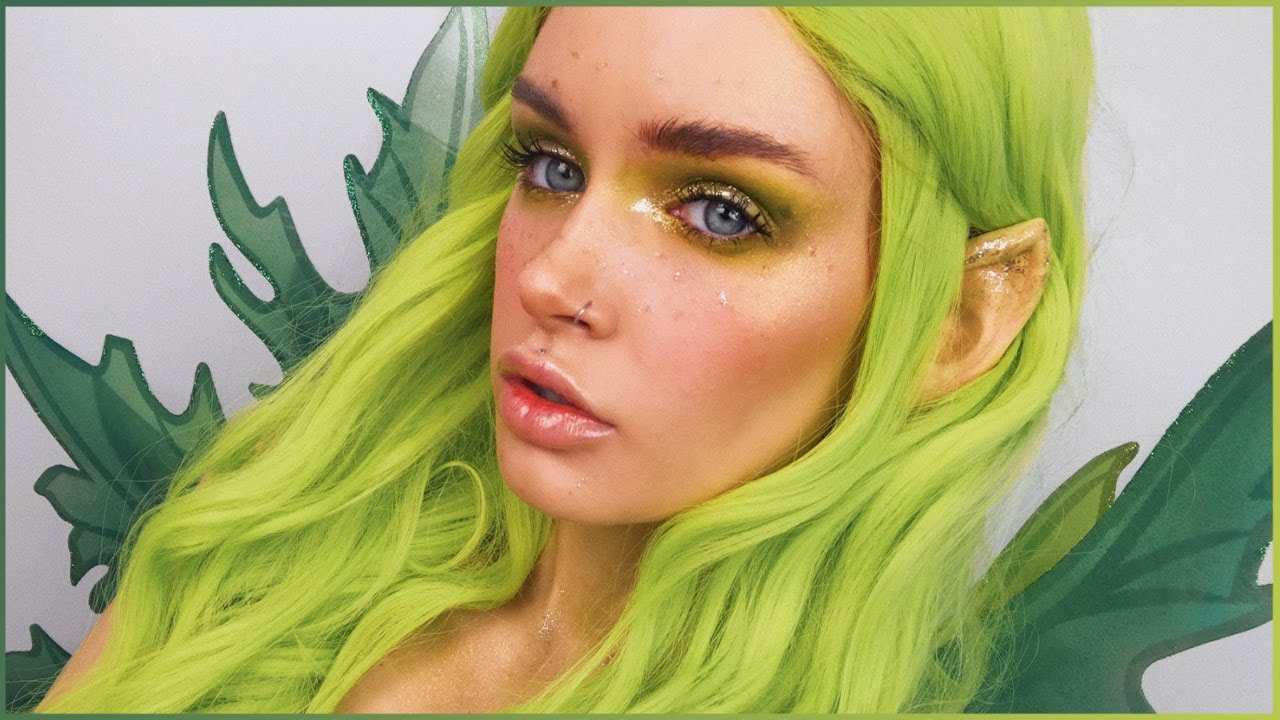 Forest Fairy Halloween Makeup Tutorial
