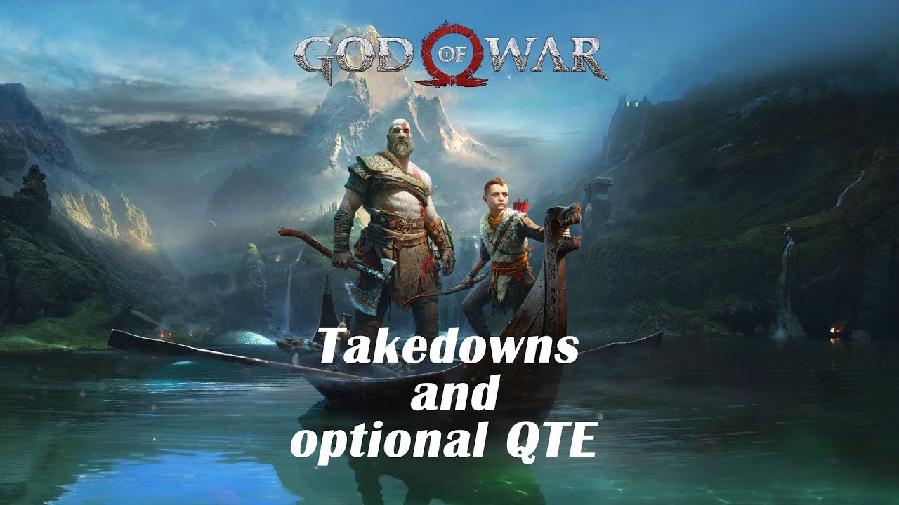 God of War (2018) - Finishing moves and optional QTE