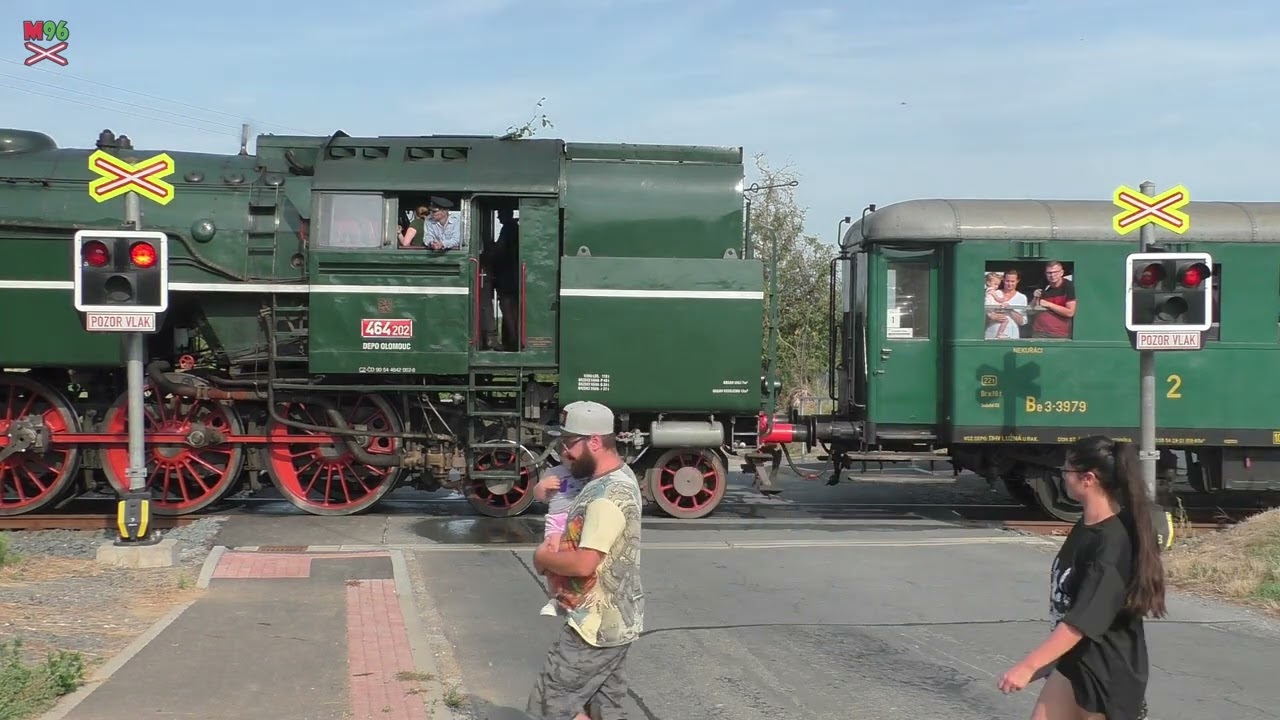 Železniční přejezd Mladeč jeskyně [P6693] - 31.8.2024 / Czech railroad crossing