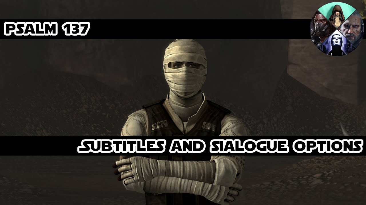 Joshua Graham Psalm 137 (All Subtitles & Dialogue Options)