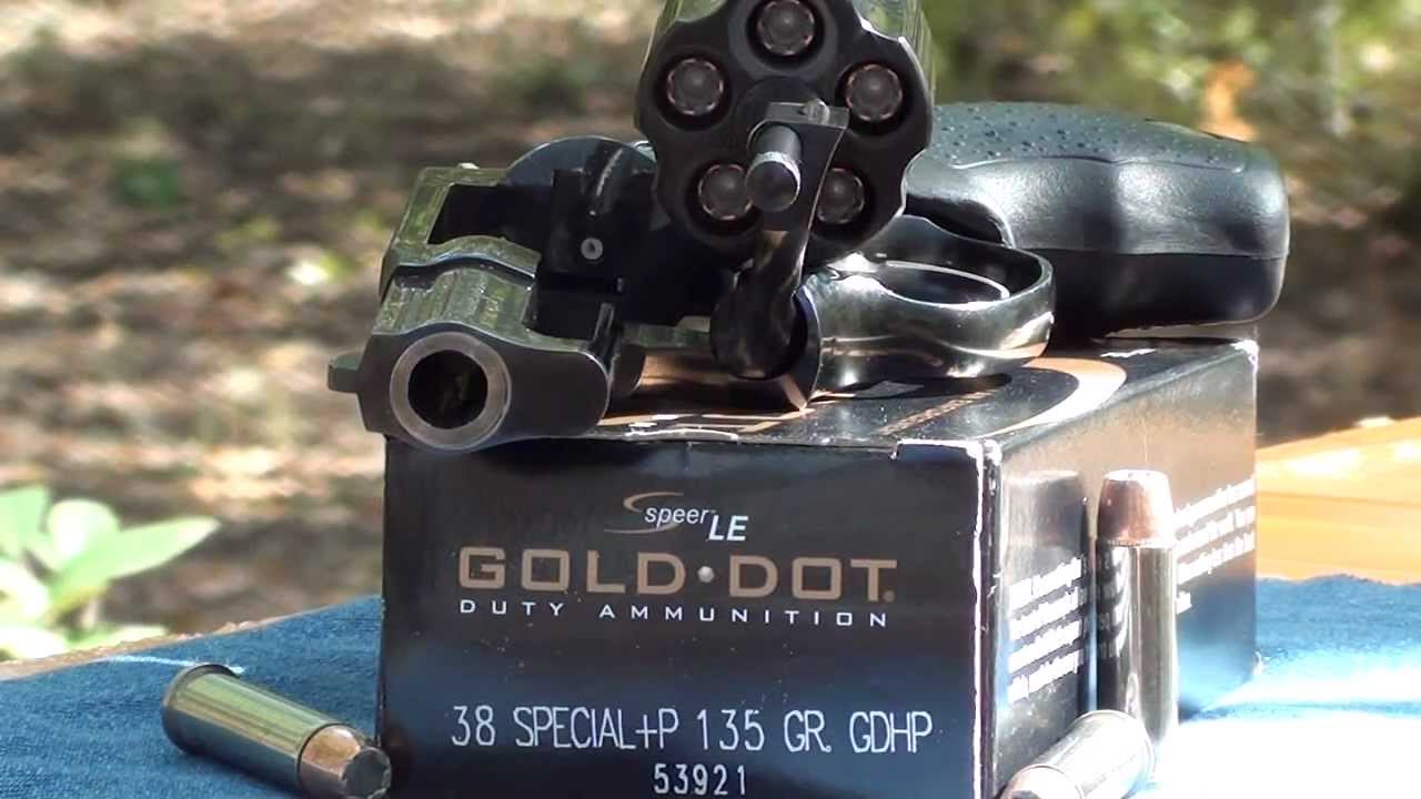 Speer Gold Dot 38 special +P 135gr Ballistic Gel Test