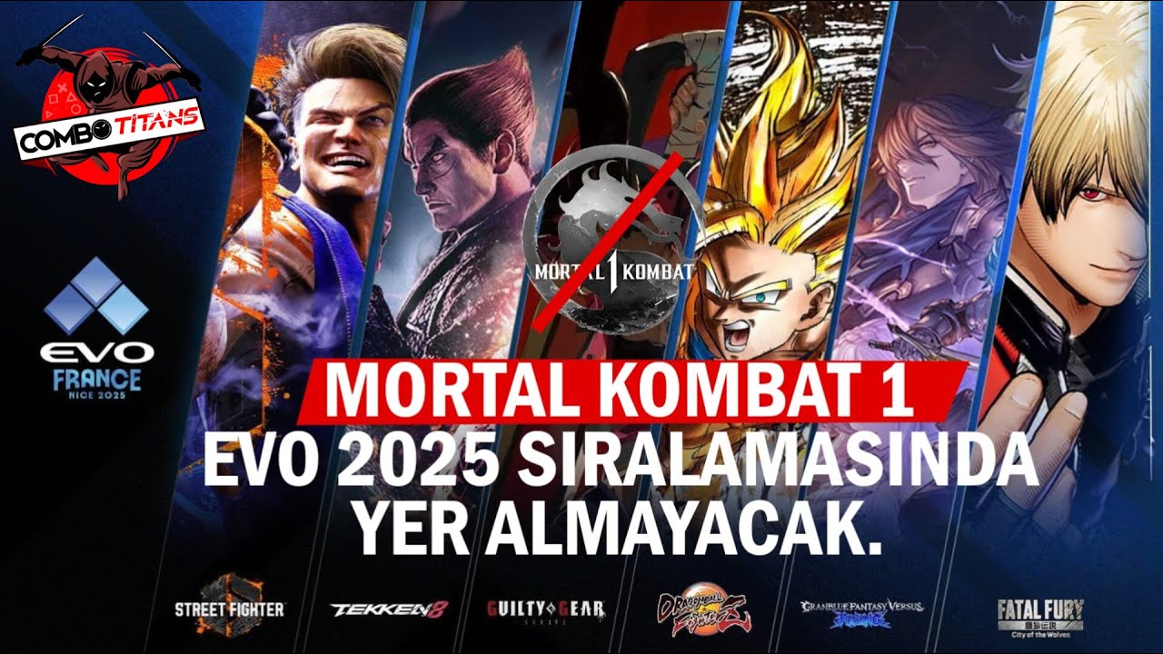 KAZANMAK HERŞEYDEN ÖNEMLİYMİŞ Mortal Kombat 1 EVO 2025 te yer almayacak