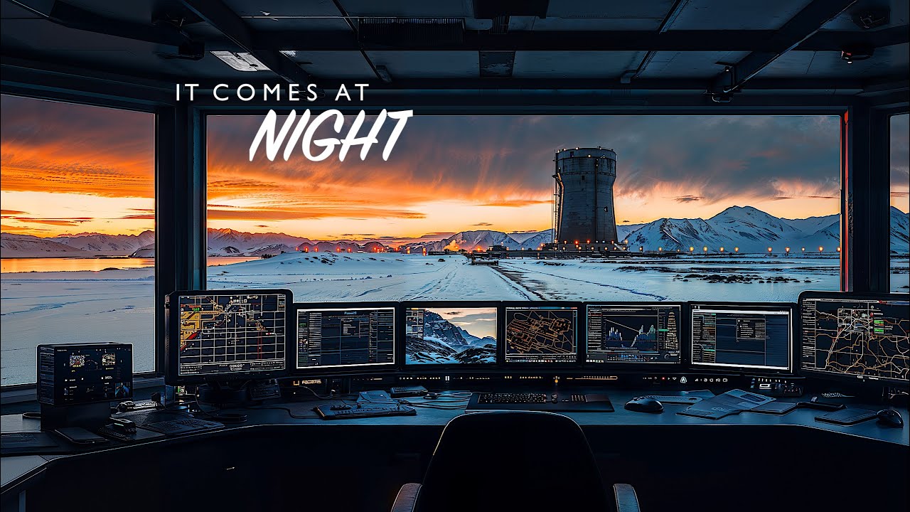 It Comes at Night | Ambient Focus Music for Dark Winter 4K