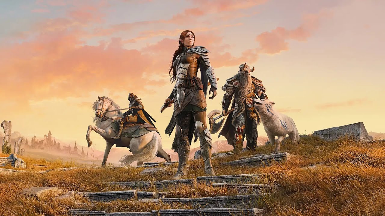 The Elder Scrolls Online Прохождение | Стрим | CachyOS Arch Linux