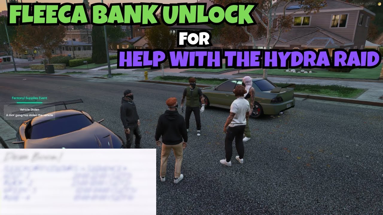 Ste Calls in His Favour To HYDRA For The Fleeca Heist UNLOCK & Discuss FIB Heist | NOPIXEL 4.0 GTARP
