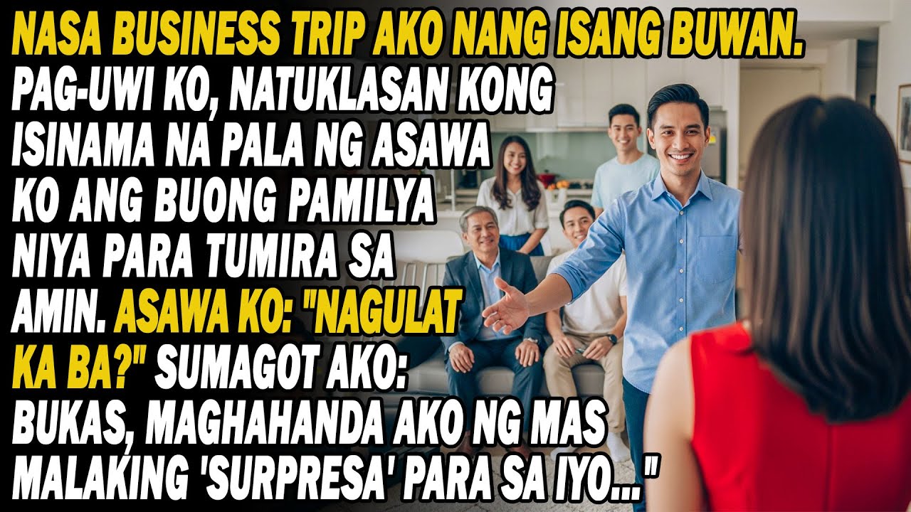 Pag-Uwi Ko Galing 1 Buwang Trabaho✈️💼Nalaman Kong Pinatira Ng Asawa Ko Ang Pamilya Niya Rito🤬⁉️Ako.😏