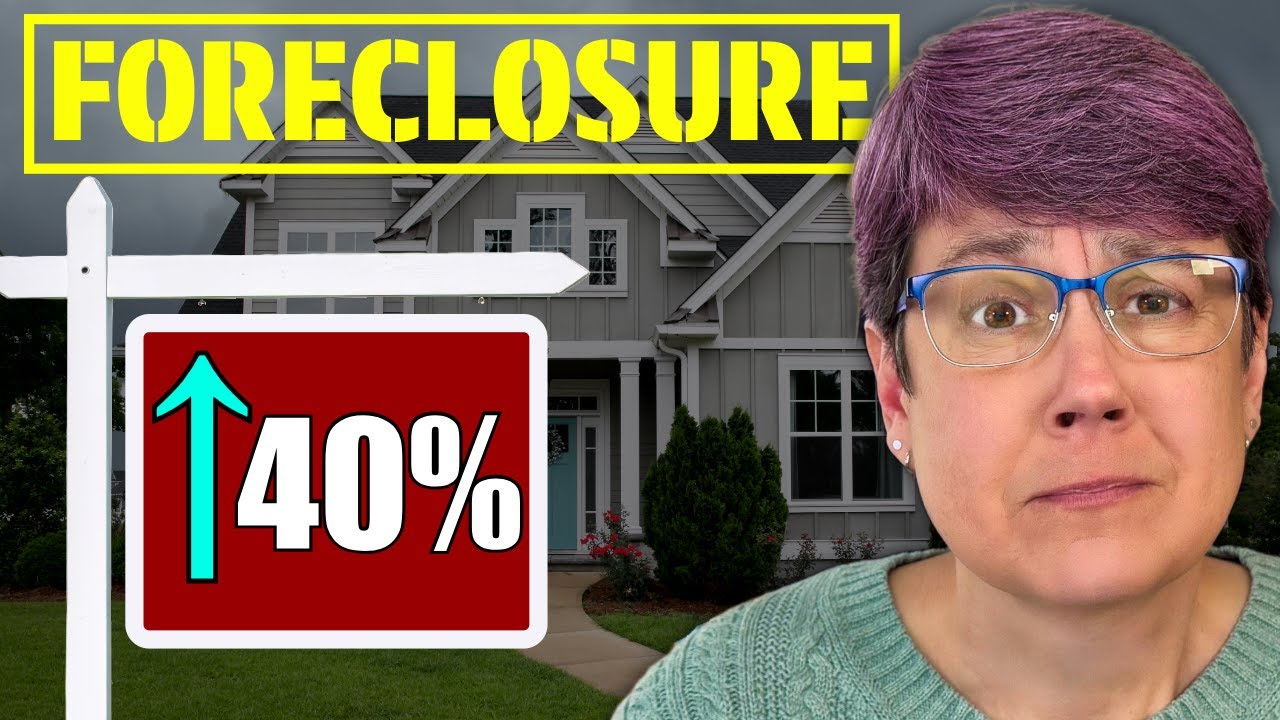 Housing Market Shift: Forclosures Up 40% Over Last Year
