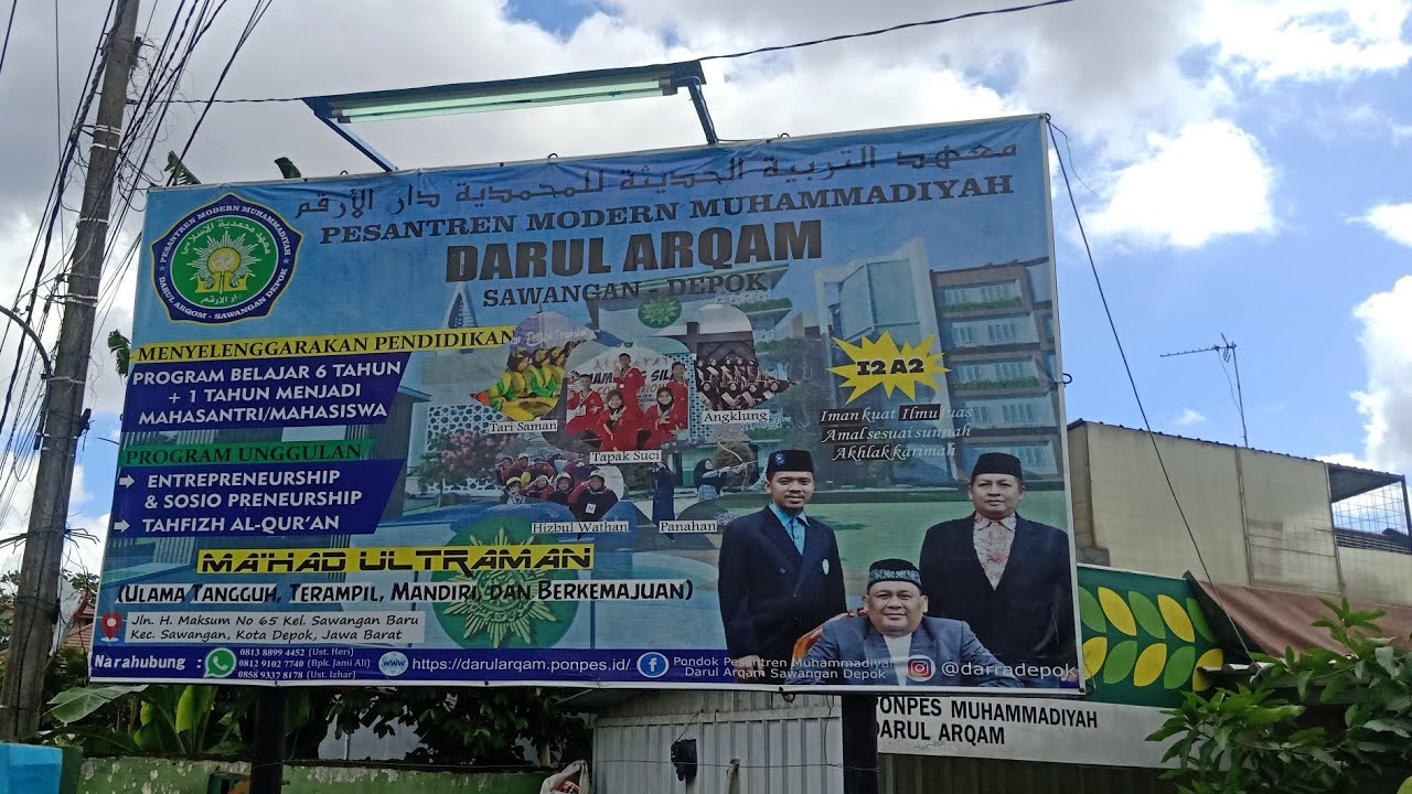 Test Masuk Pondok Pesantren Modern Muhammadiyah Darul Arqam