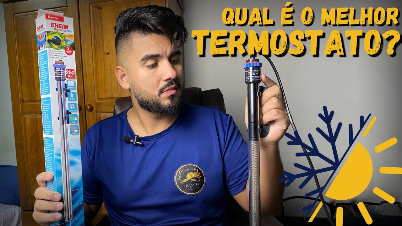 COM ESSE TERMOSTATO NUNCA MAIS TERÁ DOR DE CABEÇA! (TERMOSTATO EHEIM)
