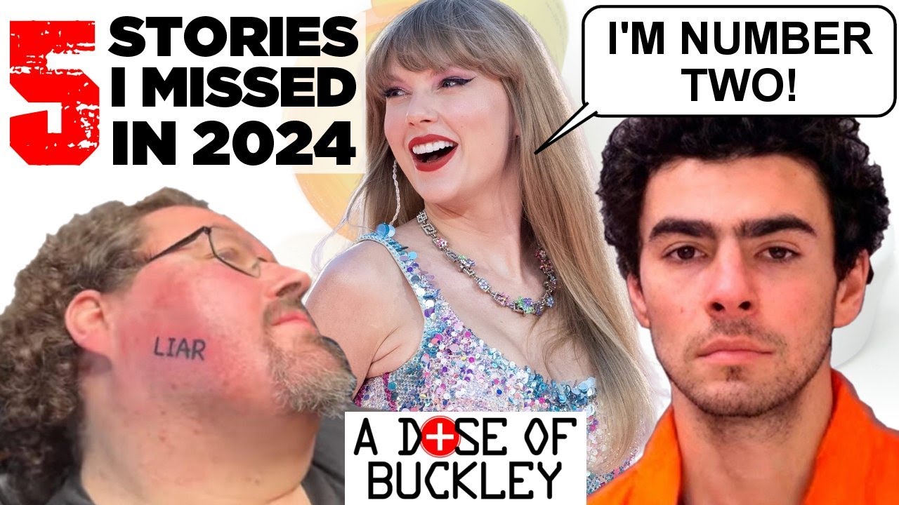 5 Stories I Missed in 2024 (Luigi Mangione, Boogie, Taylor & More) - A Dose of Buckley