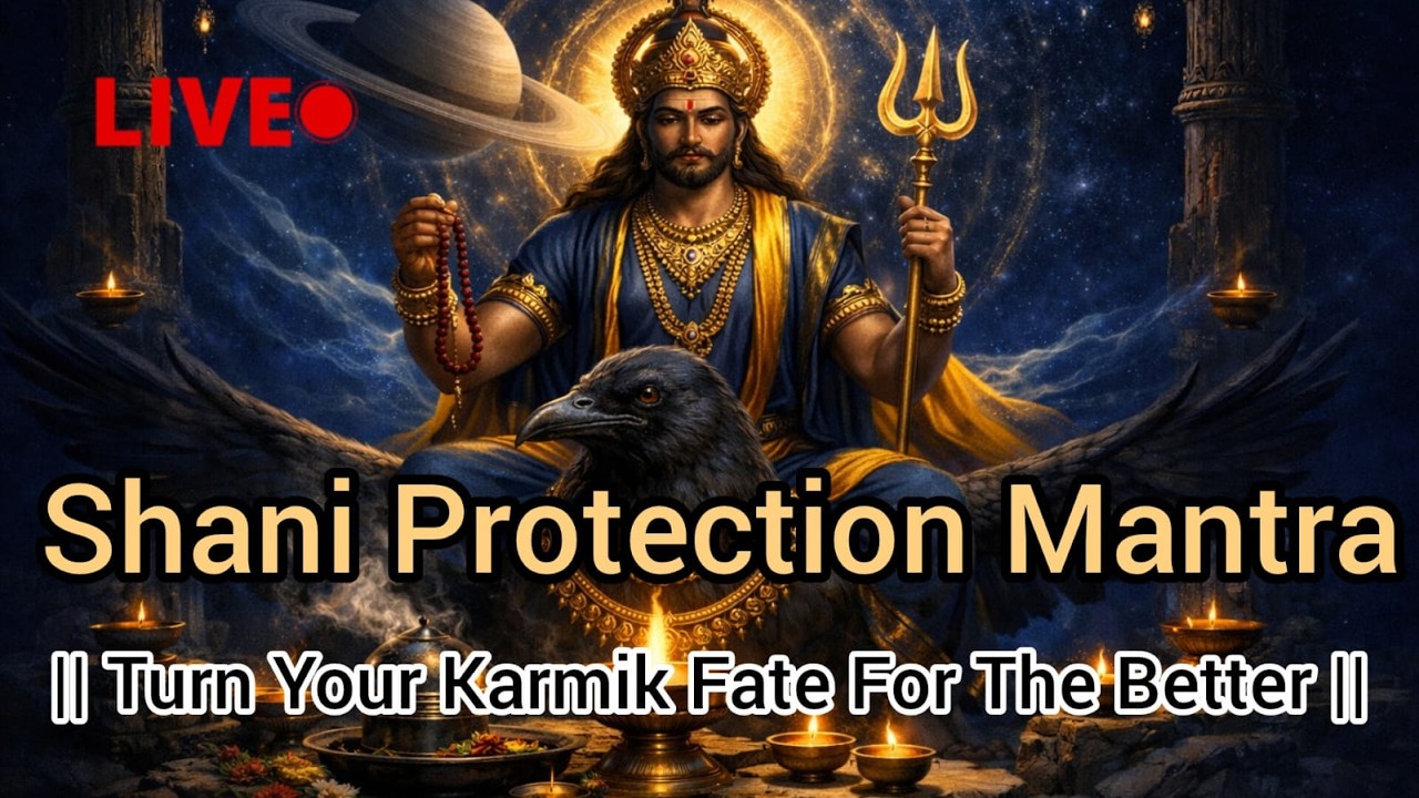 🔴 LIVE | Shani Dev Mantra 108x | Shaniwar Special Maha Paath | Shani Dosh Nivaran