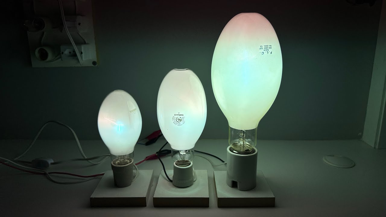 Medindo o consumo de lâmpadas mistas 160 / 250 / 500W