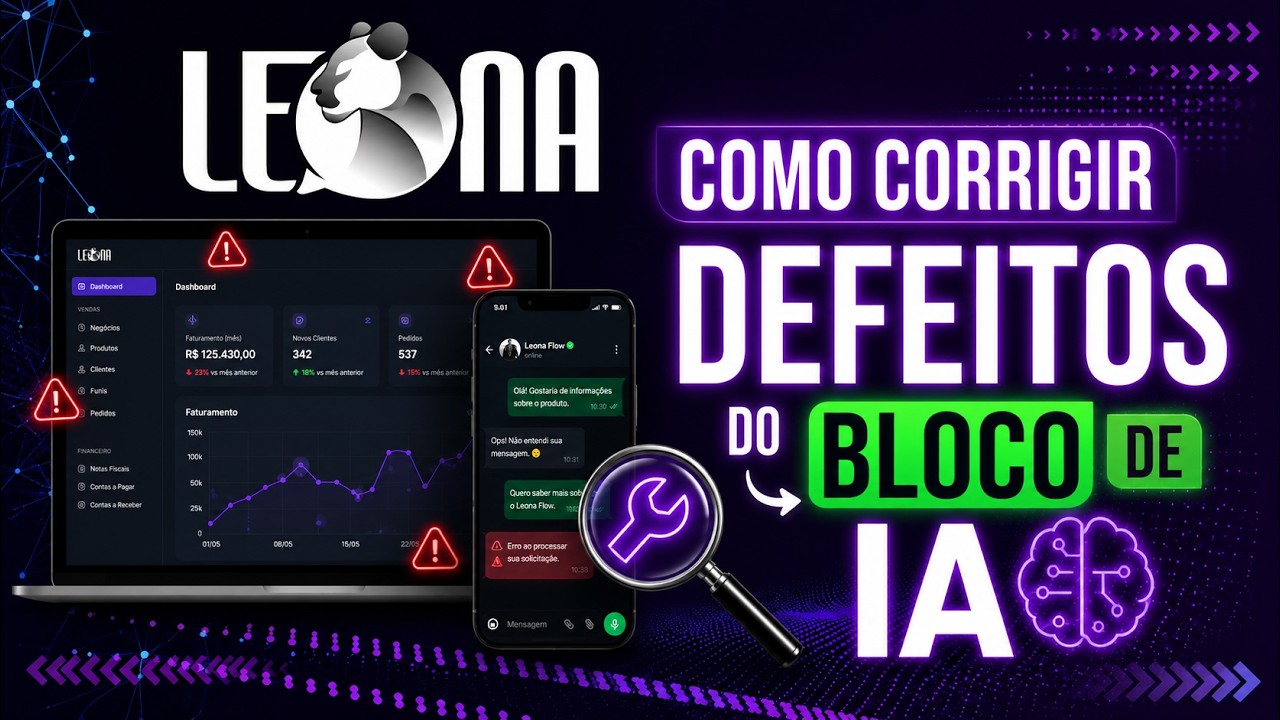 Leona Solutions | Como corrigir defeito no bloco de IA 