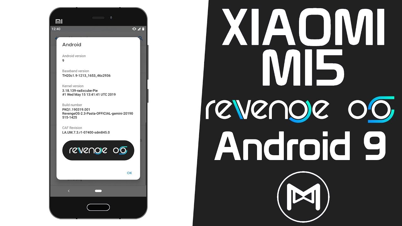 Xiaomi Mi5 | Revenge OS | Android 9.0 Pie ROM