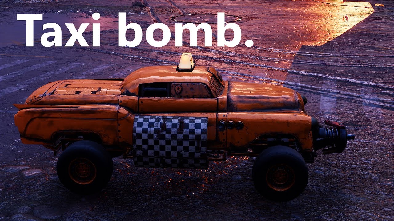 Taxi bomb-Crossout