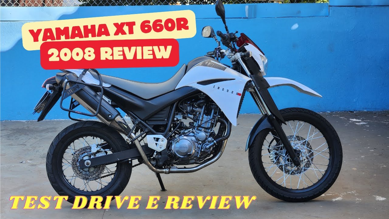 PLAY SUPRA- REVIEW YAMAHA XT660R 2008. TEST DRIVE E IMPRESSÕES DESSA SUPERMOTARD TOP DE LINHA.
