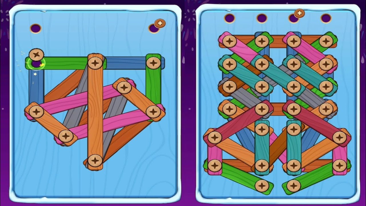 Wood Nuts And Bolts Level -90