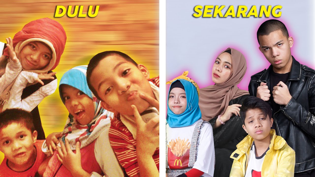 REACTION FOTO DULU VS SEKARANG! alay pada masanya wkwkwk