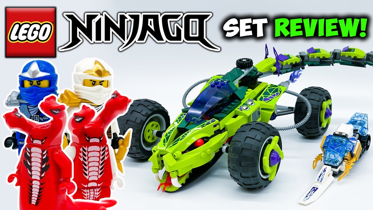 2012 Fangpyre Truck Ambush Review! LEGO Ninjago Rise of the Snakes Set 9445
