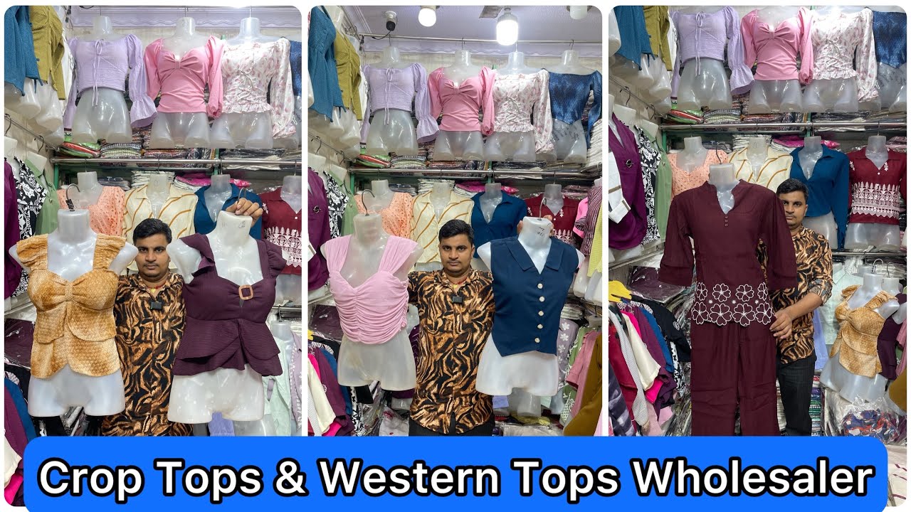 Western Tops Wholesale Bandra ghas bazar Makret | Diwali Special Tops 2025