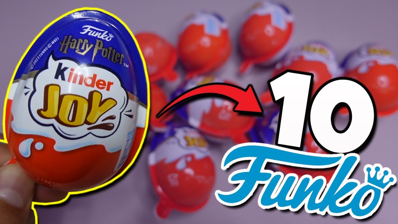Funko Pop de Harry Potter? | Abri 10 Kinder Joy de FUNKO HARRY POTTER