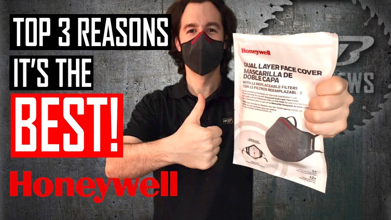 The BEST CLOTH MASK to Buy = Honeywell Safety's Dual Layer Face Cover