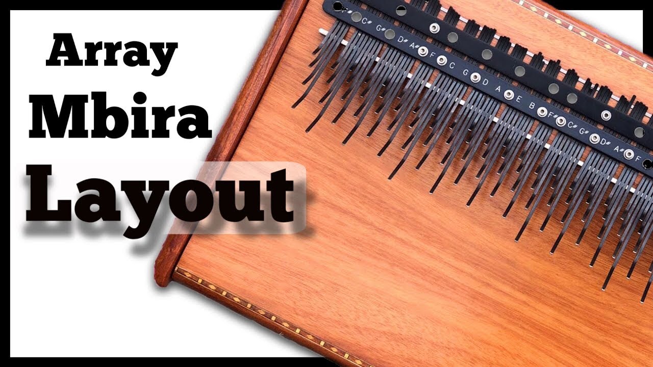 THE LAYOUT of the ARRAY Mbira ARRAY CHAT
