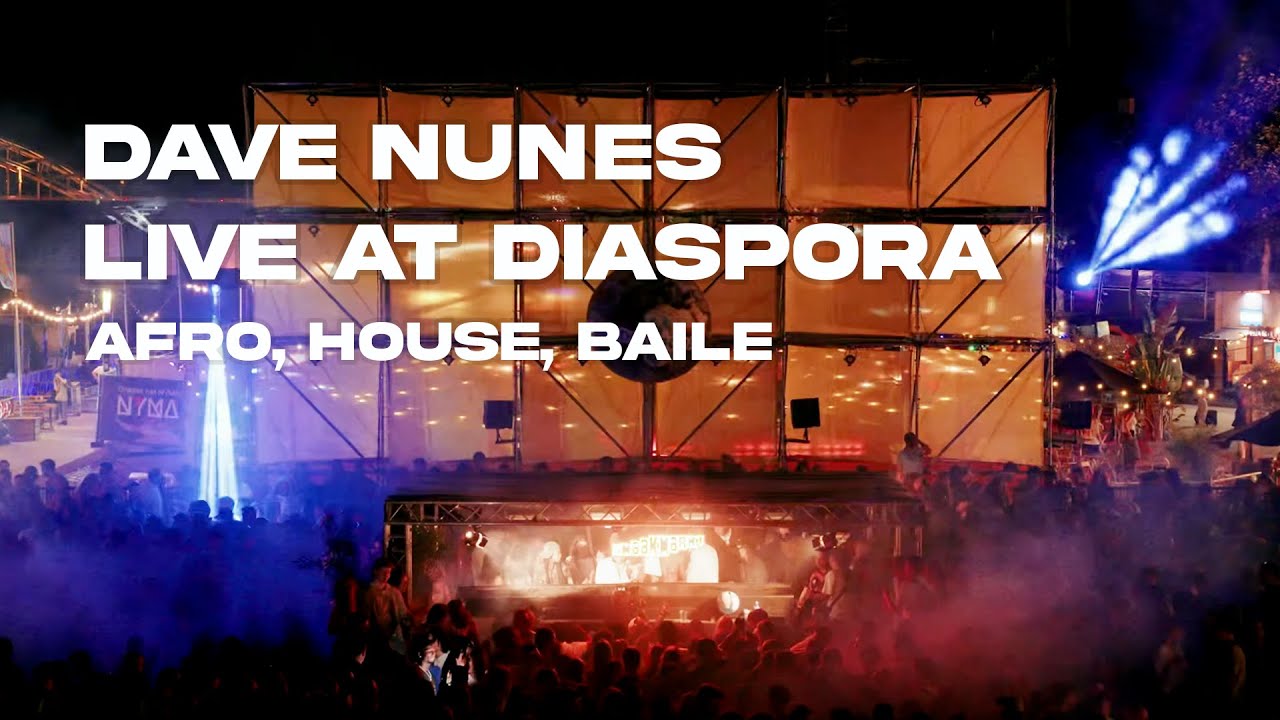 Dave Nunes Live set @ Diaspora 2025 I Afro, House, Baile
