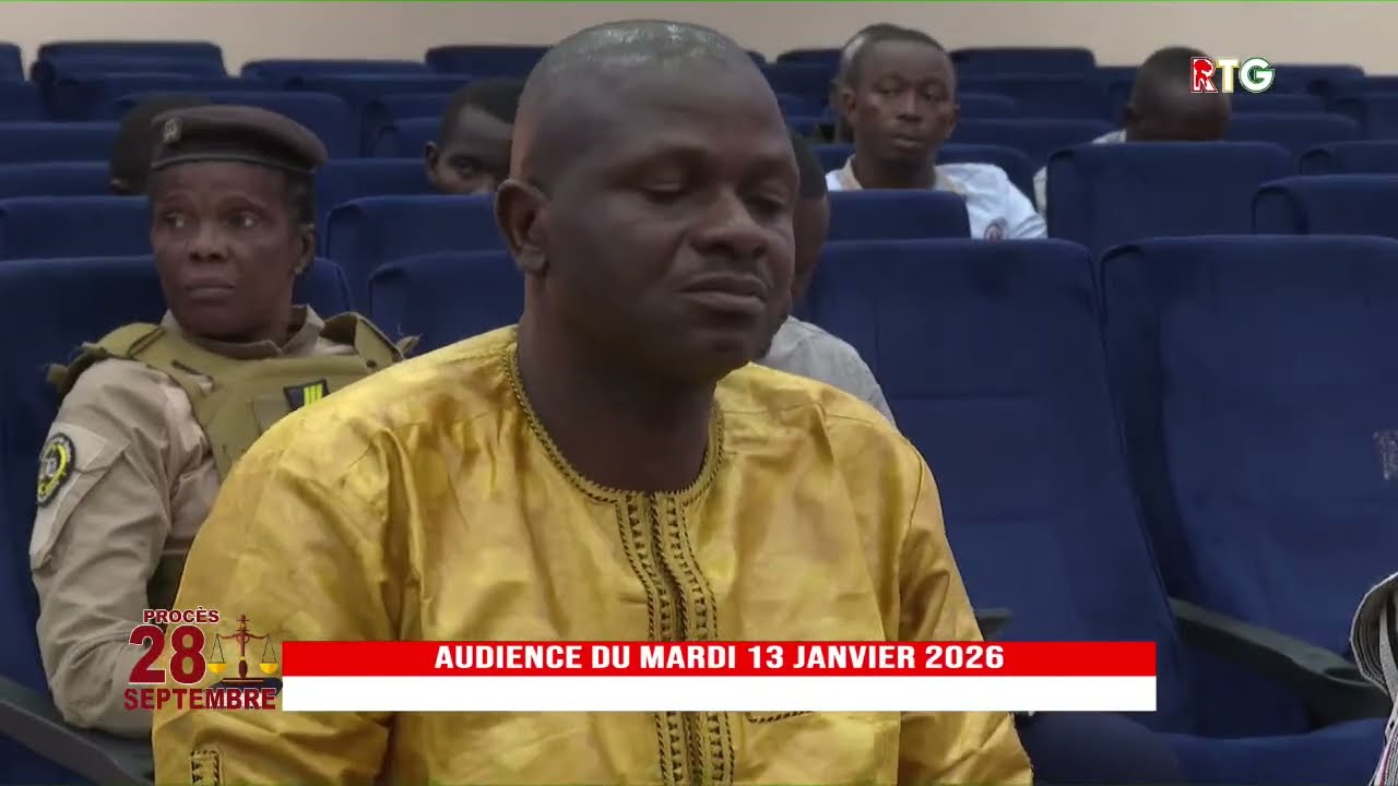 PROCES DU 28 SEPTEMBRE 2009. AUDIENCE DU 13 JANVIER 2026.@SIRANKATV @457tvguinée