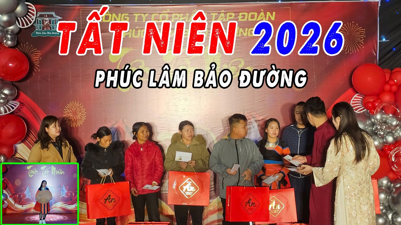 Bữa Tiệc Tất Niên 2026 Đáng Nhớ Của Phúc Lâm Bảo Đường, Bất Ngờ Với Tiết Mục Cực Hay Của Em Dợ