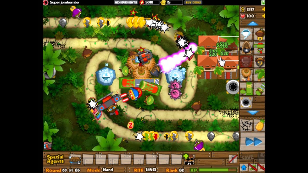 BTD5 The Jungle Hard NLL NAPS
