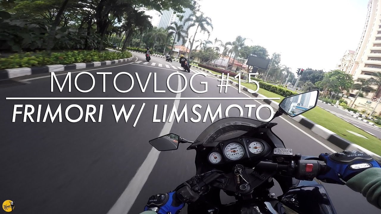 Frimori with Limsmoto (Cornering SCBD + RAZIA) - Motovlog Indonesia #15