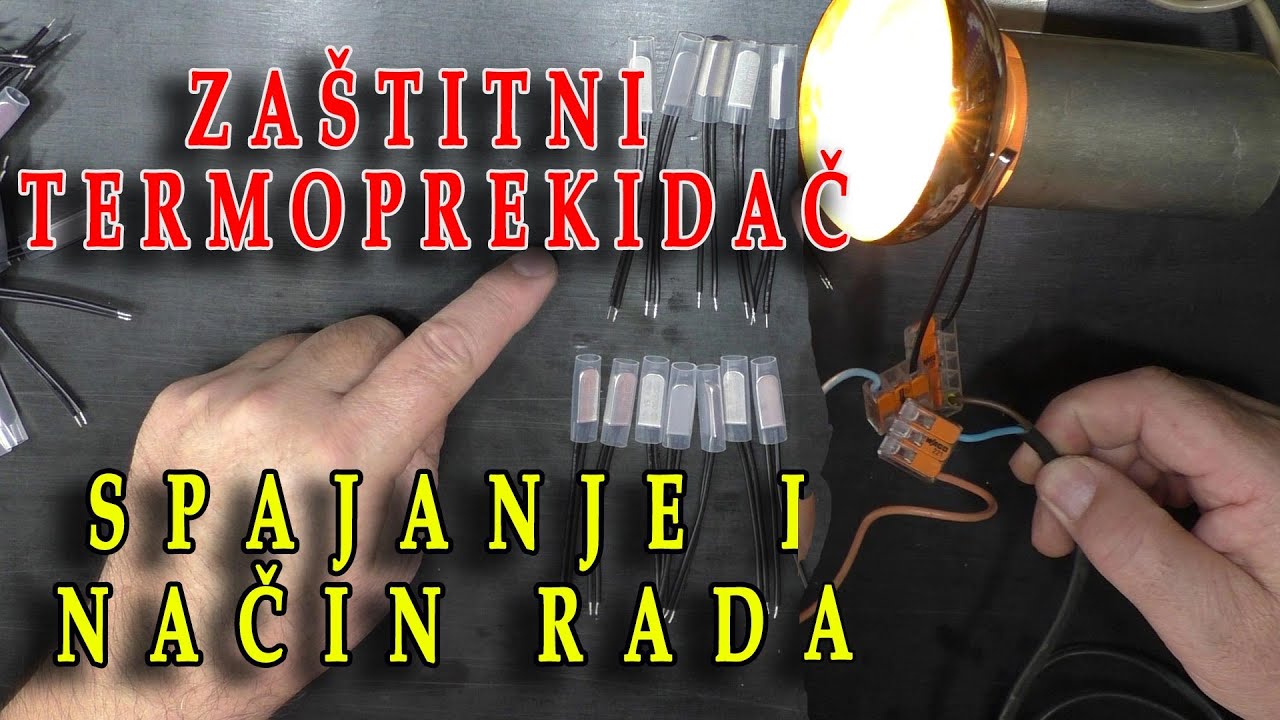 SPRIJEČITE POŽAR | Zaštitni termoprekidač u inkubatorima dekristalizatorima i elektronskim uređajima