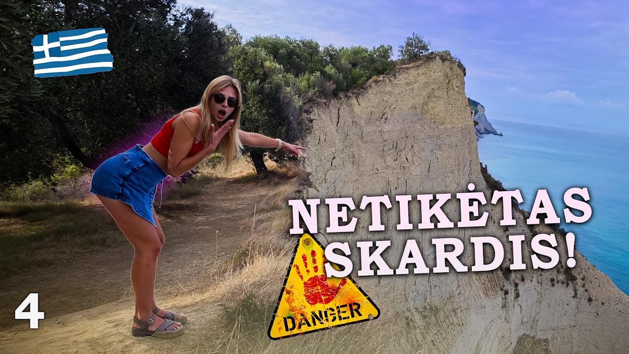 Likom be žado! Įspūdingas Korfu skardis ir apleistas Old Peritheia kaimas – 4 serija