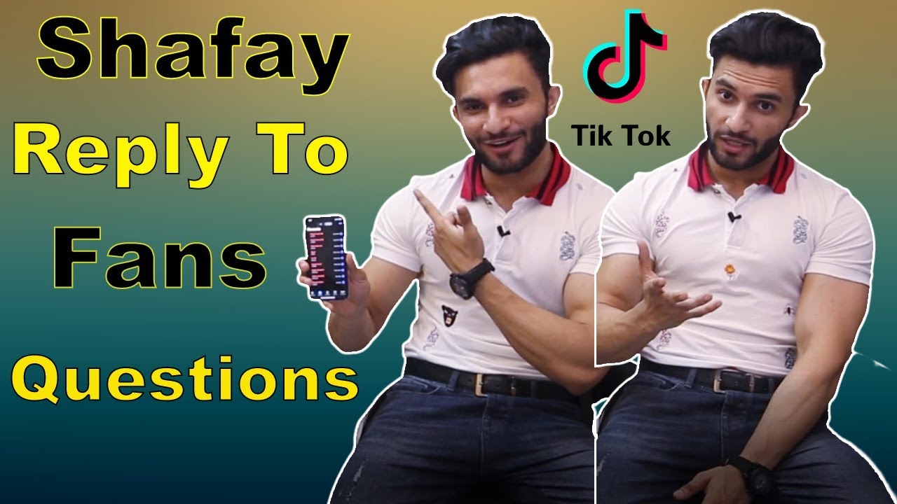 Tiktok Star Mian Shafay Reply To Fans Questions | Shafay Interview | Public Reaction Show