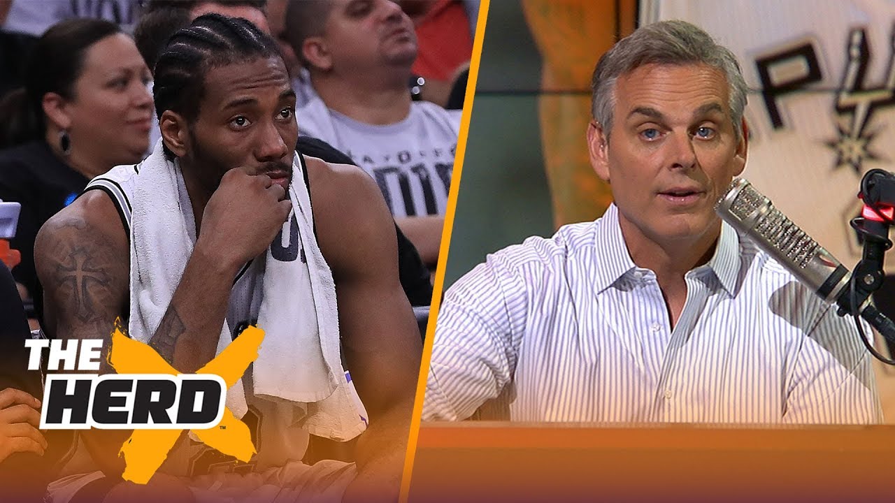 Colin isn't buying Kawhi is warming up to Raptors, Talks biggest losers in trade | NBA | THE HERD