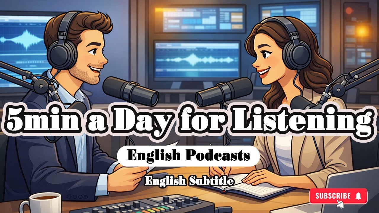 5 минут в день для прослушивания | Англоязычные подкасты