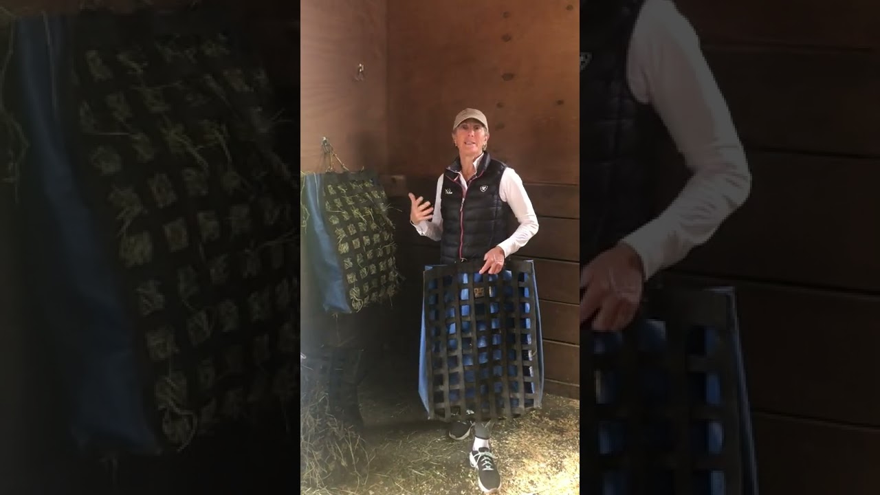 Sponsored Rider Marcia Kulak on the benefits of using a hay bag | TripleCrown Feed