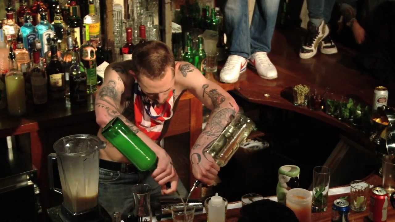 World Record in speed drink mixing at Macao NYC Global Rematch Competition