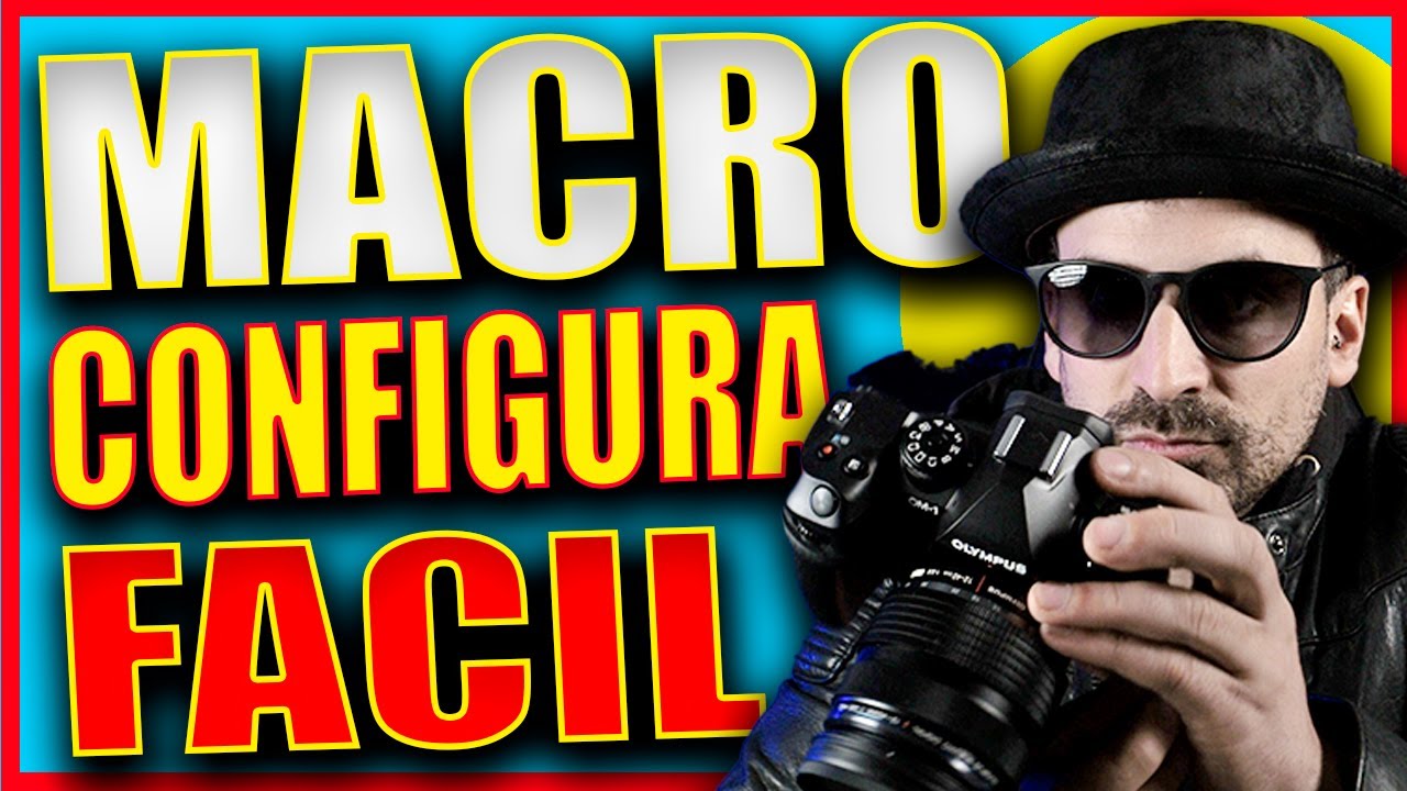 CONFIGURACIÓN BASICA para FOTOGRAFÍA MACRO con Olympus - OM System | Tutorial de fotografía Macro