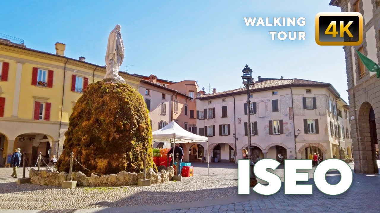 Iseo, Italy – 4K Lakeside Walk